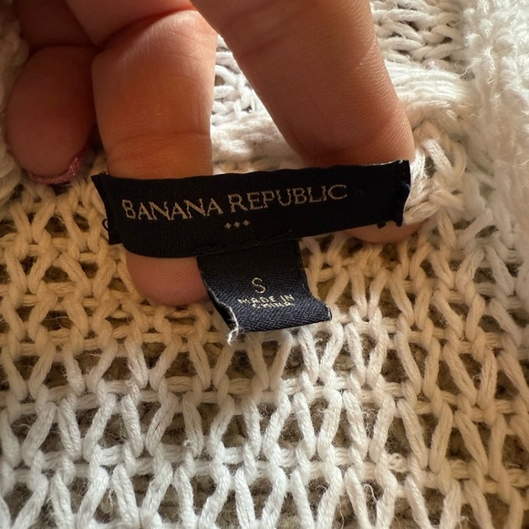 Banana Republic Off-White Women's Cardigan - Picture 3 of 4